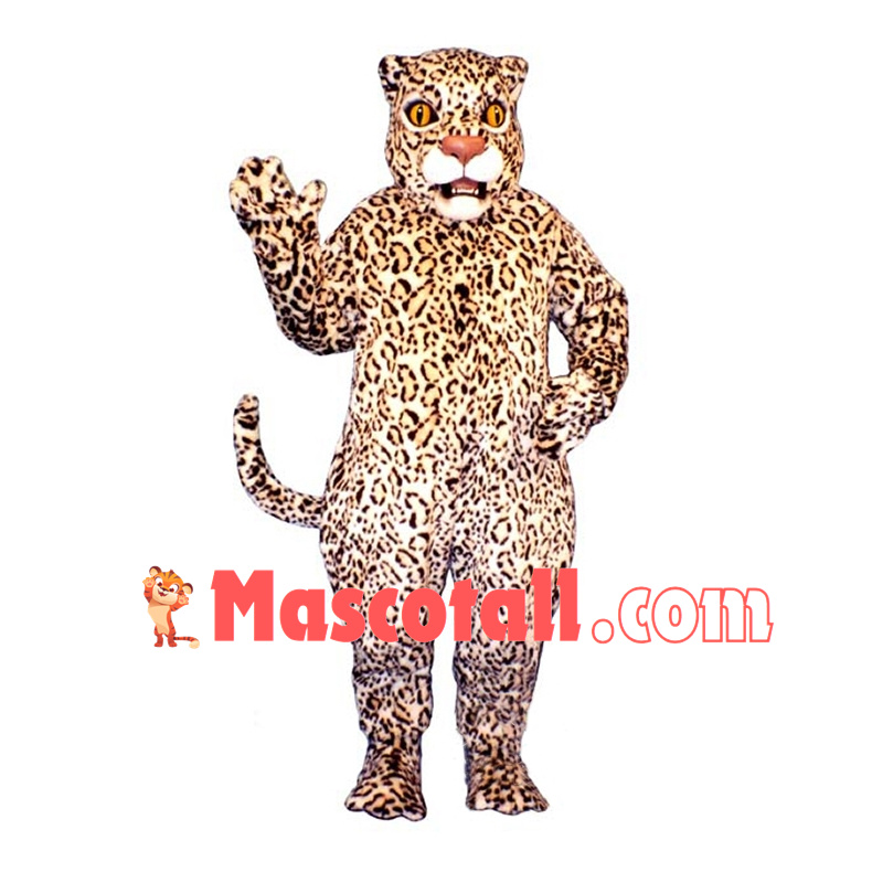 Fierce Leopard Mascot Adult Costume 