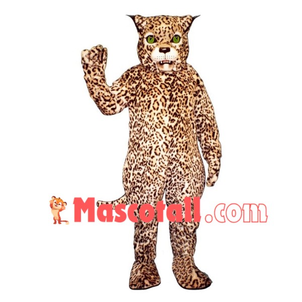 Eurasian Lynx Mascot Adult Costume 