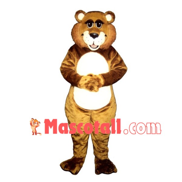 Young Lion Mascot Costume For Adult