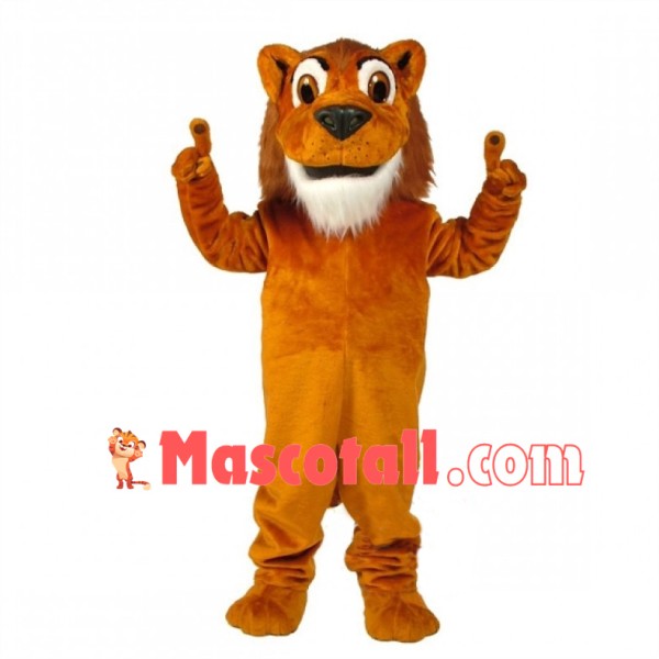 Larry Lion Mascot Costume 