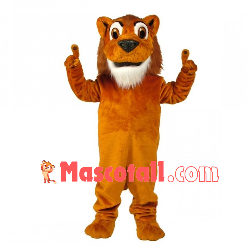 Larry Lion Mascot Costume 