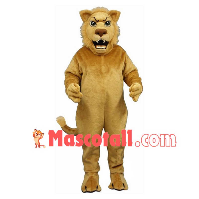 Fierce Young Lion Mascot Costume 