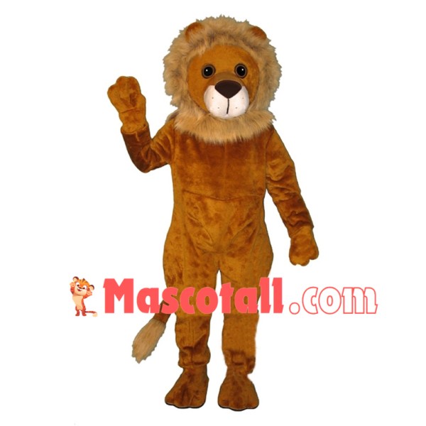 Linus Lion Mascot Costume 