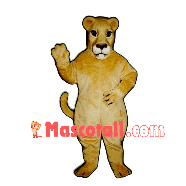 Adult Lioness Mascot Costume 