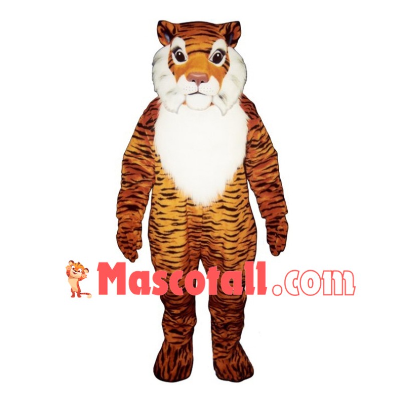 2nd Version Of Adult Tiger Mascot Costume 