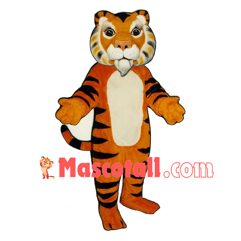 Adult Tiger Mascot Costume 