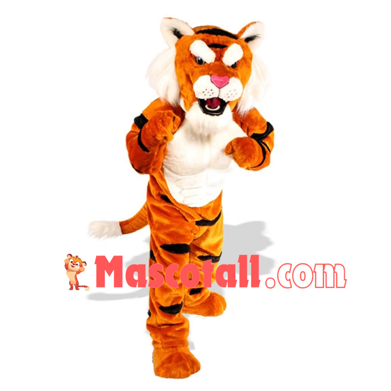 Power Tiger High School Mascot Costume 