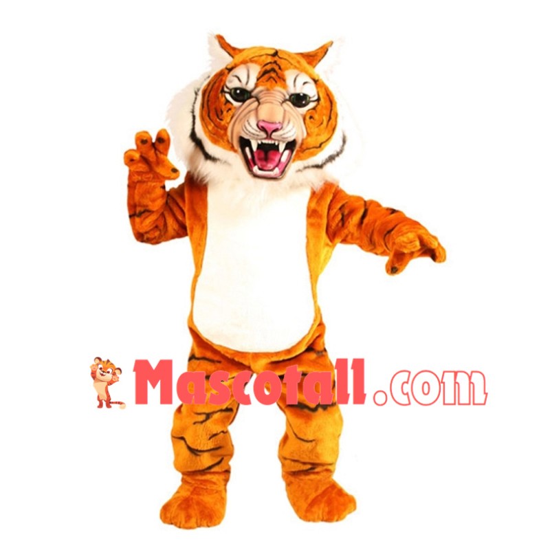 Coby T. Tiger Mascot Costume 