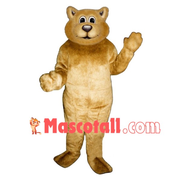 Light Brown Bear Mascot Adult Costume 