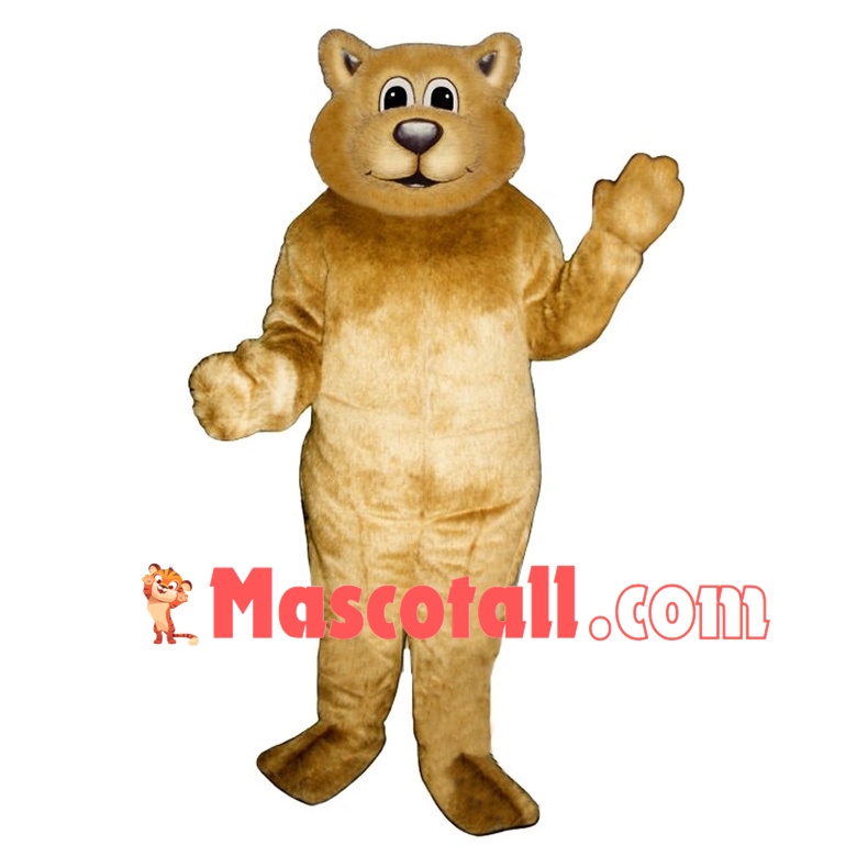 Light Brown Bear Mascot Adult Costume 