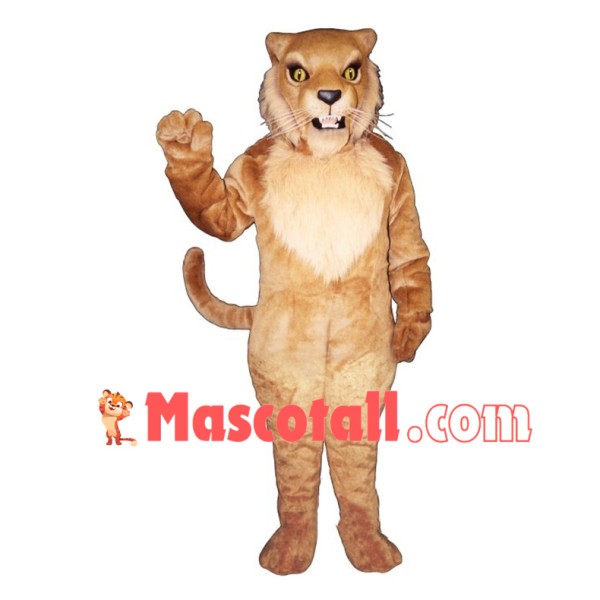 Snarling Wildcat Mascot Costume 