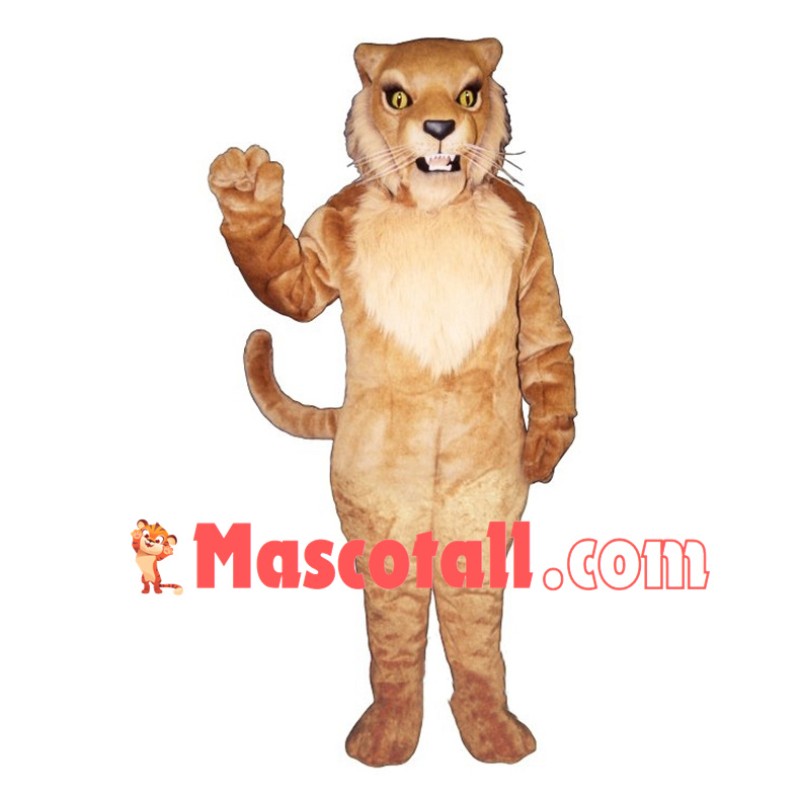 Snarling Wildcat Mascot Costume 