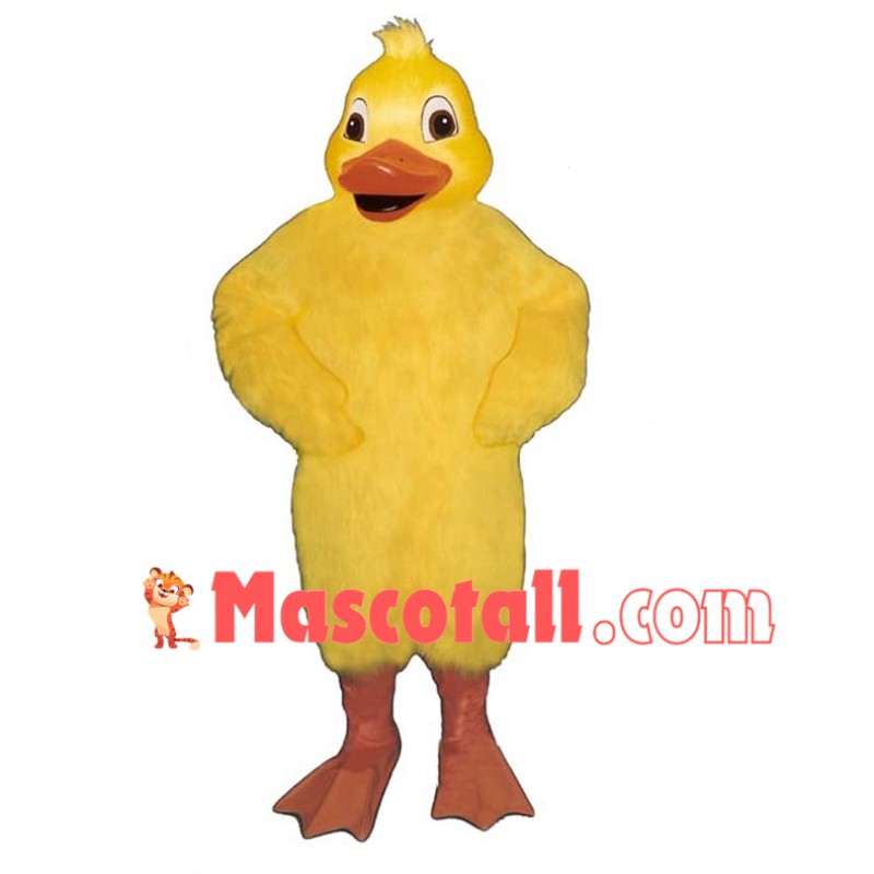 2nd Version Of Baby Duck Mascot Costume 