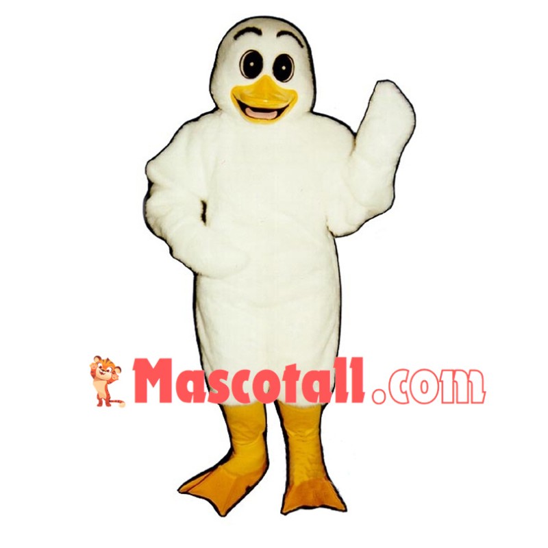 Lovely White Duck Mascot Costume