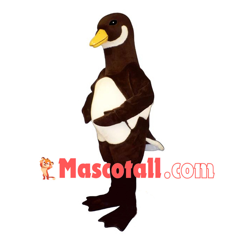 Black Goose Mascot Costume