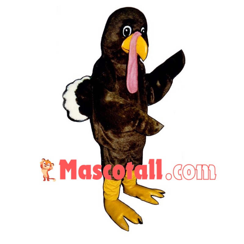 Black Turkey Mascot Costume