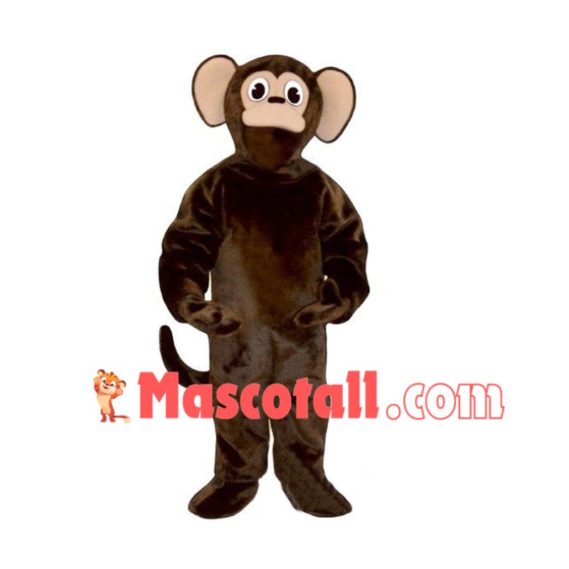 Brown Monkey Mascot Costume 