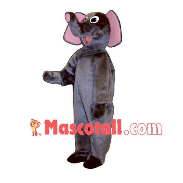 Grey Elephant Mascot Costume	