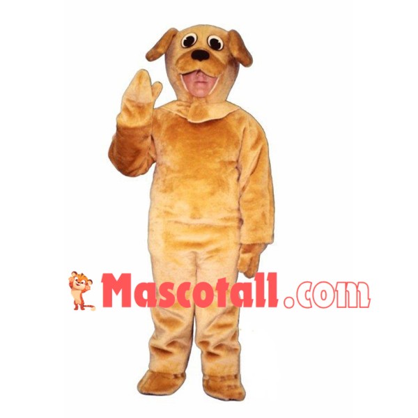 Golden Dog Mascot Costume	