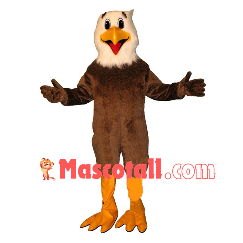 Cute Bald Eagle Mascot Costume	