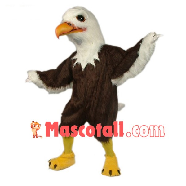 Realistic Bald Eagle Mascot Costume	