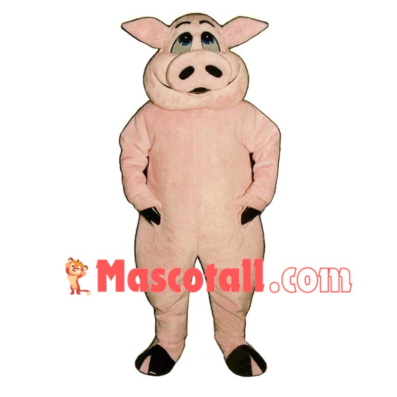 Fat Pig Mascot Costume	