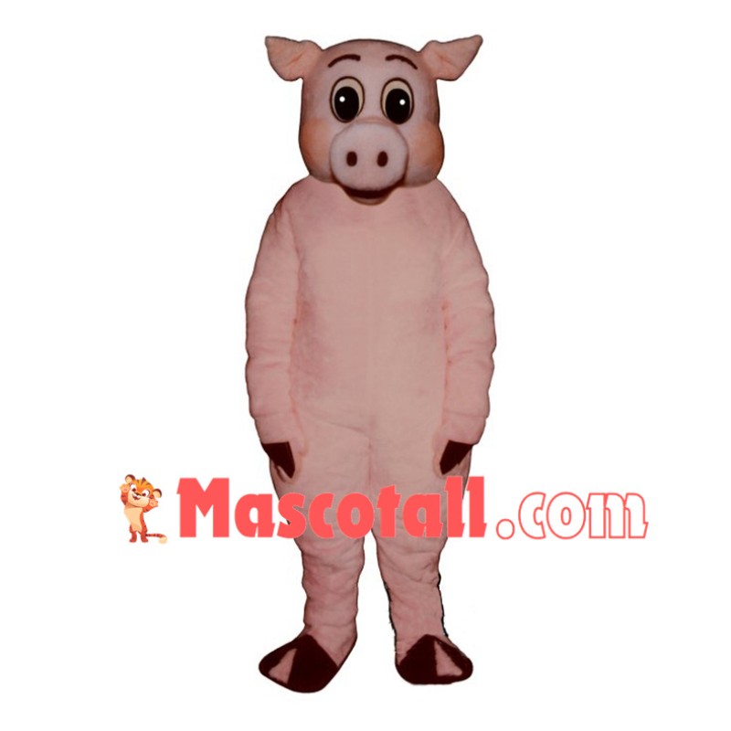 Adult Pig Mascot Costume	