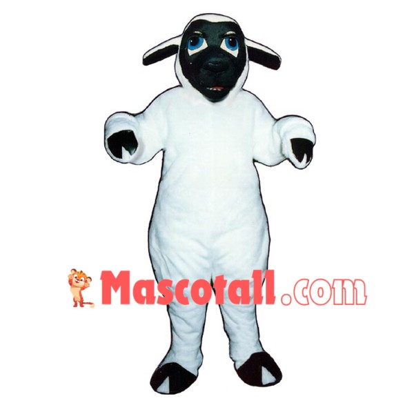 Suffolk Sheep Mascot Costume	