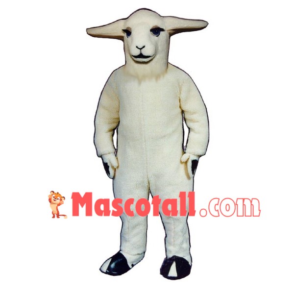 White Lamb Mascot Costume	