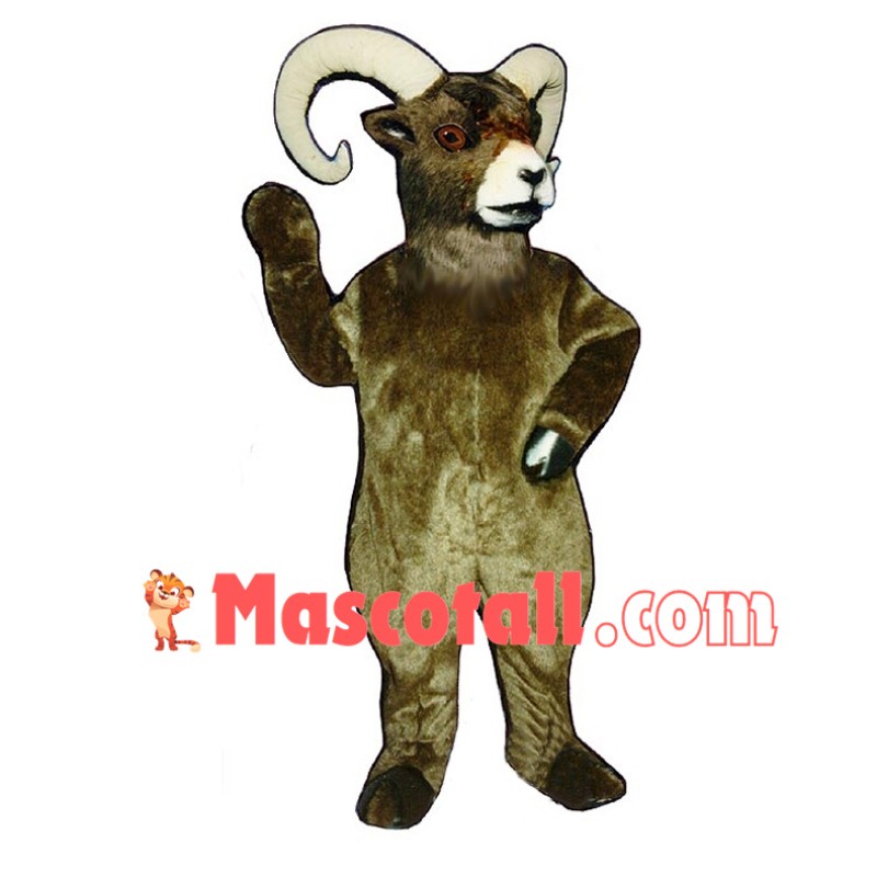 Bighorn Ram Animal Mascot Costume	