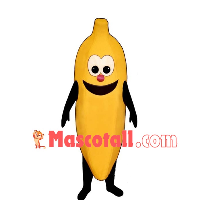 Deluxe Cartoon Red-nosed Banana Lightweight Mascot Costume	