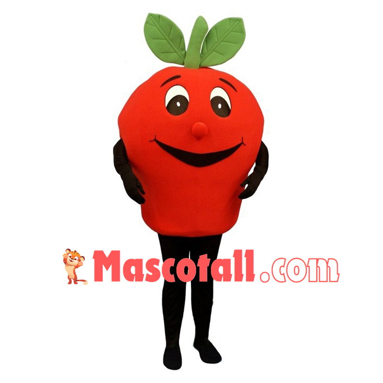 Deluxe Cartoon Red Apple Lightweight Mascot Costume	