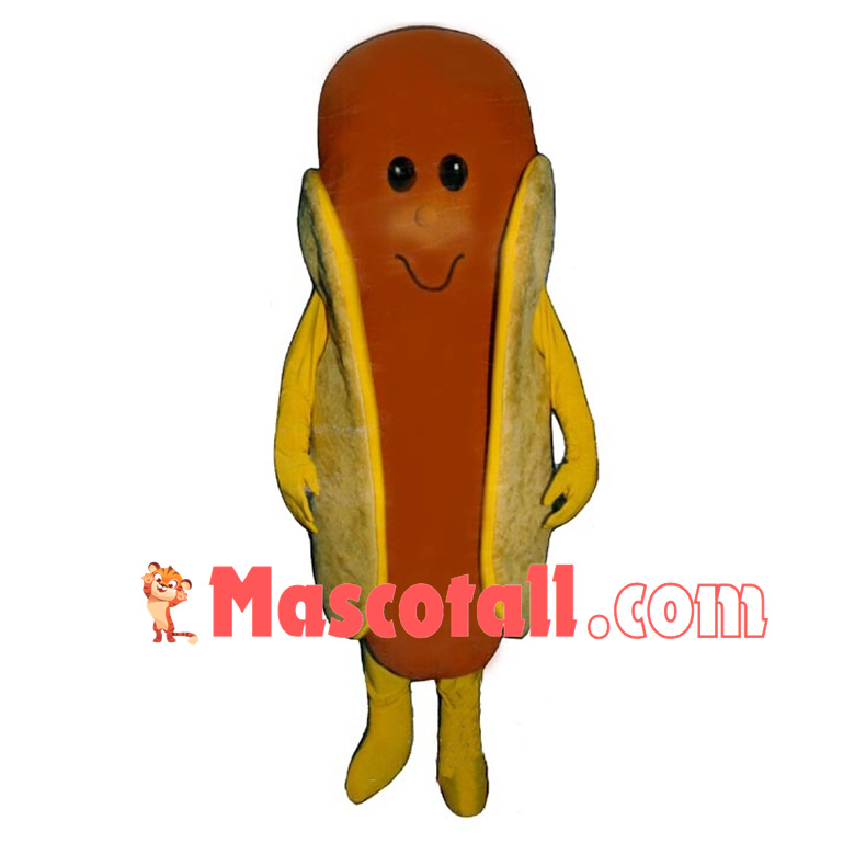 Deluxe Cartoon Hot Dog Lightweight Mascot Costume 
