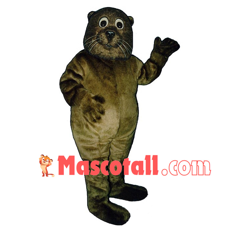 Sea Otter Mascot Costume 