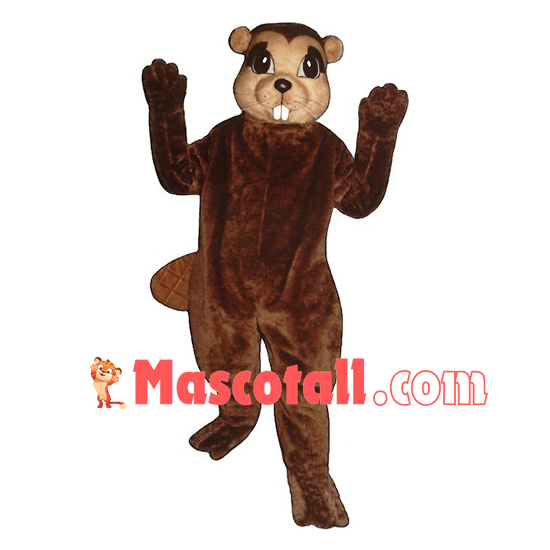 Adorable Beaver Mascot Costume 