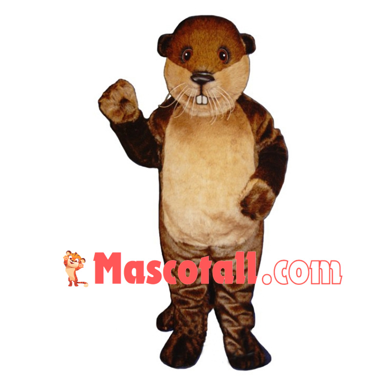 Mountain Beaver Mascot Costume	