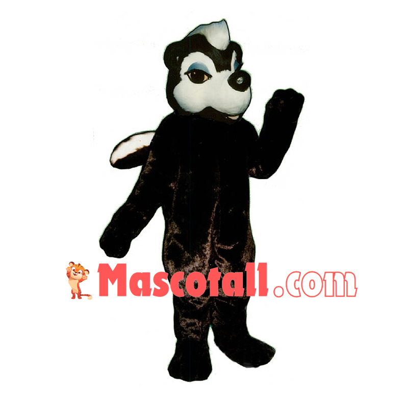 Cartoon Skunk Mascot Costume	