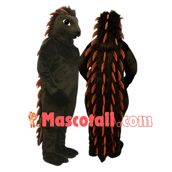 Black Porcupine Mascot Costume	