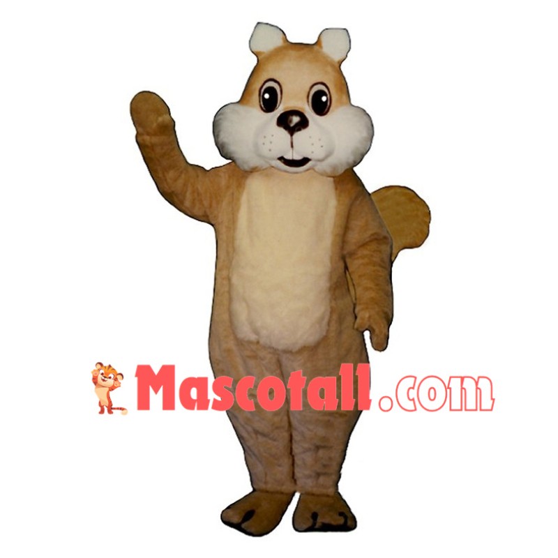 Light Brown Squirrel Mascot Costume	