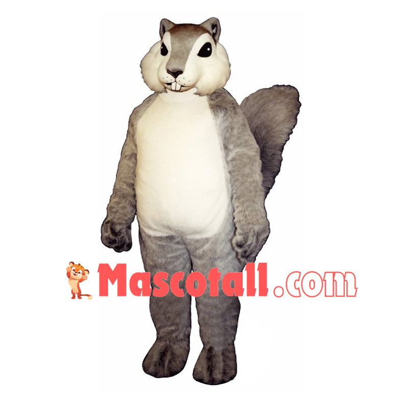 Grey Chipmunk Mascot Costume	