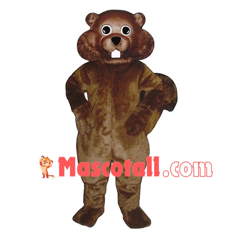 Brown-phase Gray Squirrel Mascot Costume	