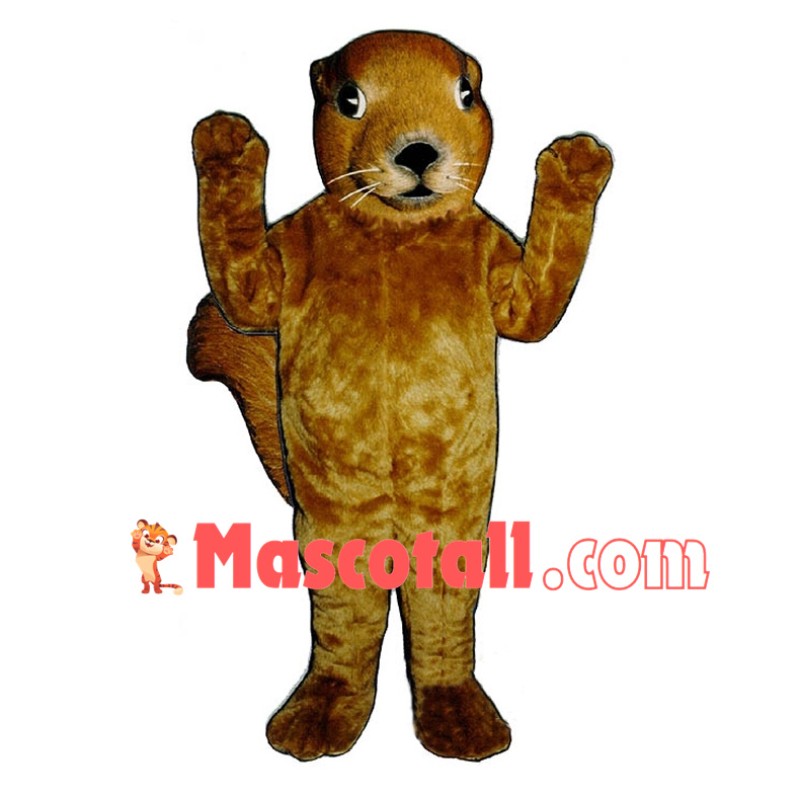 Brown Squirrel Mascot Costume	