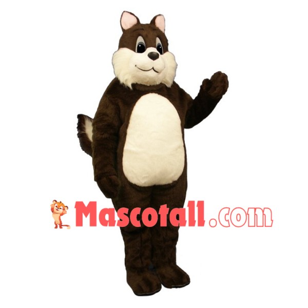 Brown Chipmunk Mascot Costume	