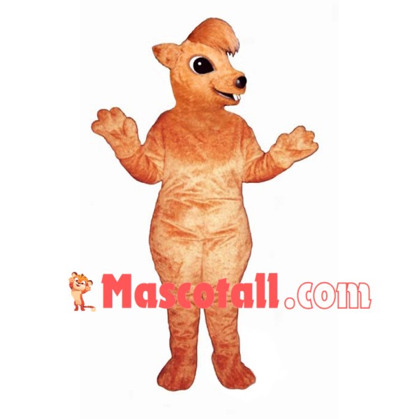 Red Baby Squirrel Mascot Costume	