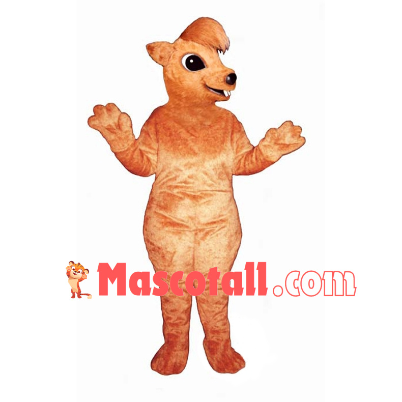 Red Baby Squirrel Mascot Costume	
