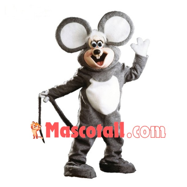 Enthusiastic Chuck E. Cheese Mascot Costume	