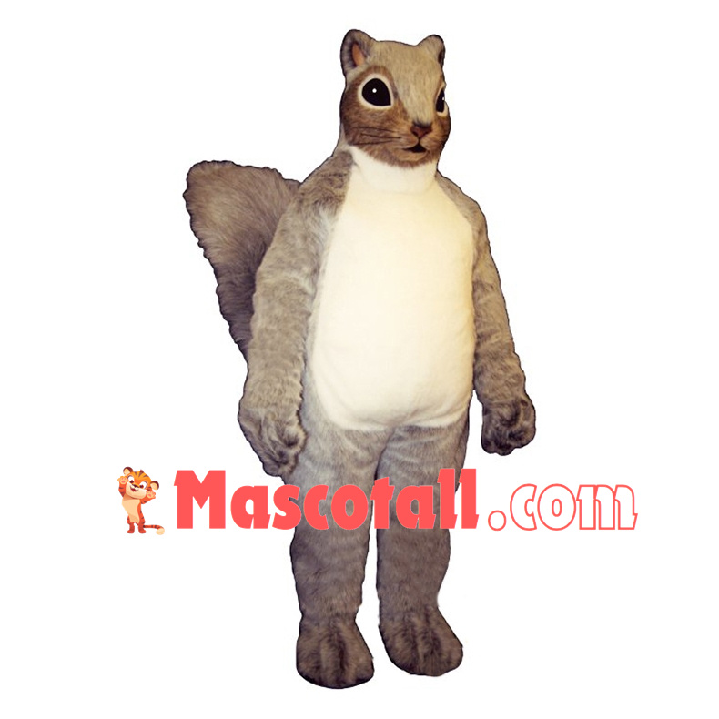 Grey Squirrel Mascot Costume	
