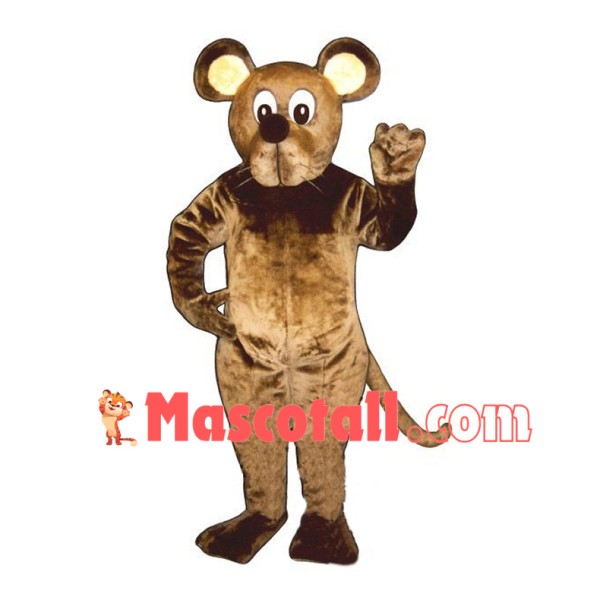 Brown Mouse Mascot Costume	