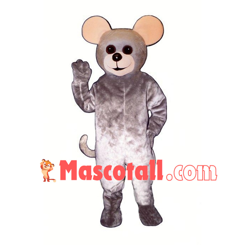 Adorable Gray Mouse Mascot Adult Costume	