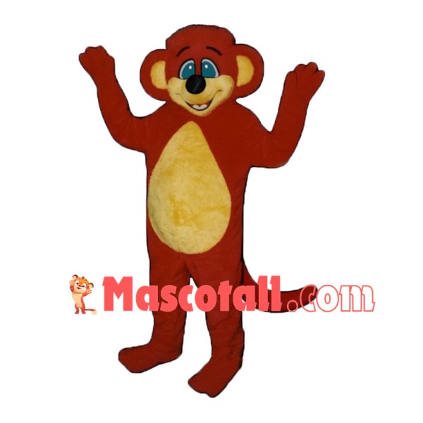 Red Mouse Opossum Mascot Adult Costume	